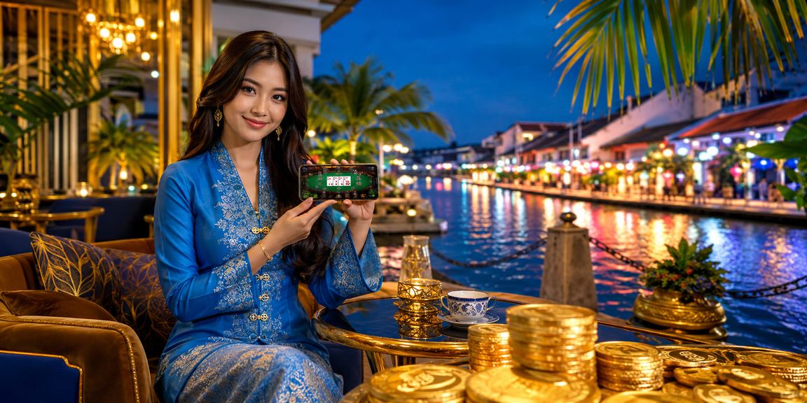 Permainan poker dalam talian bergaya baju kurung di Melaka bersama cuci100